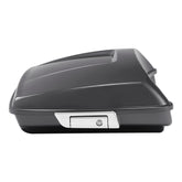 HR3 Gauntlet Gray Metallic 5.5" Razor Style Touring Trunk Luggage For 14-24 Touring